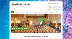 Desktop Screenshot of gasthuiskerk.net